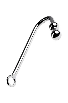 Kuka analni sa dve lopte, Toifa Metal, Metal, srebro, 41 cm