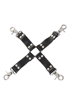 Toifa teatar adapter za vezivanje, kožni, crni