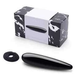 Masažer le WAND Crystal Wand crni obsidijan