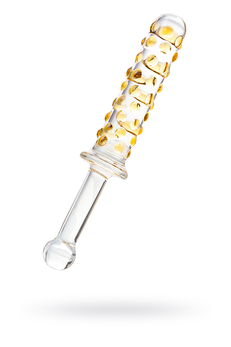 Sekus Glass dvostrani Dildo, staklo, prozirno, 25 cm