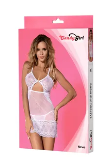 Kombinacija i tange Candi Girl Neve Vhite, XL