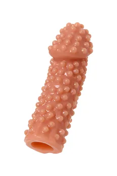 Kokos dodatak sa dodatnom stimulacijom, realan,TPE, telesni, 14.7 cm