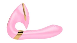 Soio vibracioni stimulator za klitoris i G zonu sa dva nezavisna motora, roze