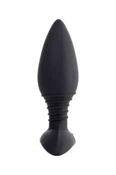 Analna čaura lovense Hush (s), silikon, Crna, 12,1 cm