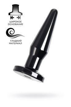 Analna čaura TOIFA Popo Pleasure Gemini α, TPE, Crna, 12,1 cm