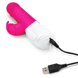 Zečji vibrator THRUSTING Rabbit Pink