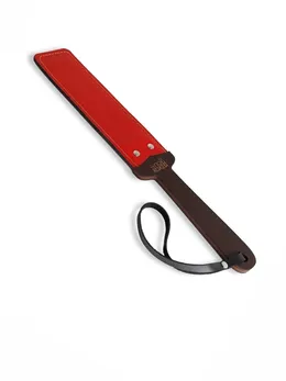 Paddle crvena tvrda od prave kože, drveta i HDF premaza venge boje