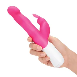 Tanak zec vibrator Slim Shaft Rabbit Pink