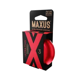 Makus Ultra Thin №3 kondomi sa gvozdenim kućištem, ultra tanki X-Edition, 3 kom