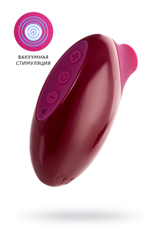 TOIFA a-Tois mirti vakuumski stimulator klitorisa, bordo, 9,8 cm