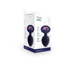 Analni čep sa Gamma kristalom, boja borovnica + ljubičasti kristal (Core) L