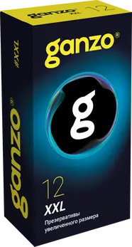 Ganzo XXL kondomi, latex, 12 komada