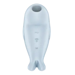 Vakuumski stimulator klitorisa Satisfyer Seal you soon, svetlo plava