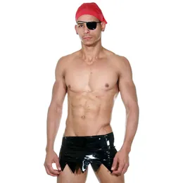 Pirat muško odelo 3v1 crno-crveno