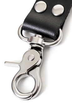 Toifa teatar adapter za vezivanje, kožni, crni