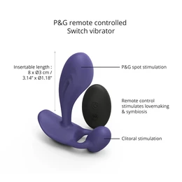 Univerzalni vibrator Love to Love WITTY-MIDNIGHT INDIGO