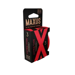 Makus Ultra Thin №3 kondomi sa gvozdenim kućištem, ultra tanki X-Edition, 3 kom