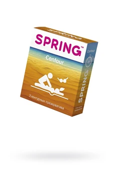 Spring™ Contour kondomi, 3 kom/up. (konture)