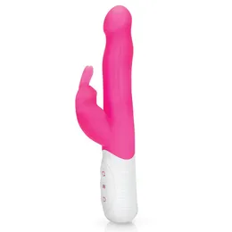 Tanak zec vibrator Slim Shaft Rabbit Pink