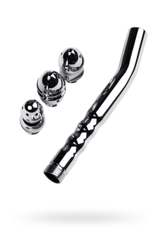 Analni tuš Toifa metal sa tri mlaznice, srebrni, Ø 2cm, 15,4 g