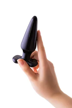 Analna čaura Sekus Glass, staklo, Crna, 11 cm, Ø 4 cm