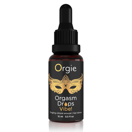 Orgie Orgasm Drops Vibe uzbudljiv jestivi gel za klitoris!. 15 ml