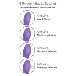 Insatiable G INFLAT g-flutter vibracioni masažer na naduvavanje