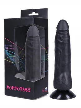 Dildo. na usisnoj čaši №3, crna