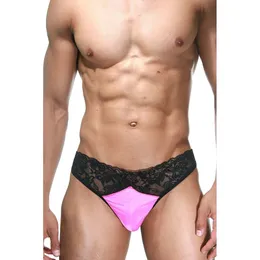 Muški ružičasto-crni tangi