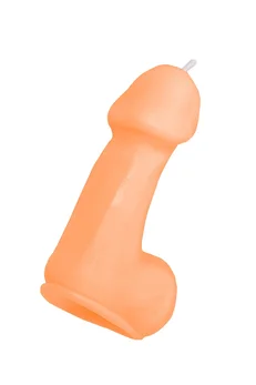 Sveća Pecado BDSM Penis srednji, narandžasta, 47 gr.