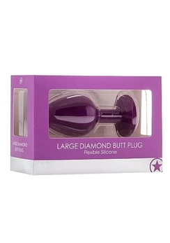 Diamond Butt Plug kristalni Analni čep (veliki)
