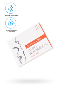 Kapsule za žene Anđelika vitalni tonus, 15 kapsula od 0,5 g