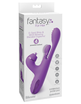 Vibrator sa trostrukom stimulacijom Intimotion Pulse Pro 497812pd