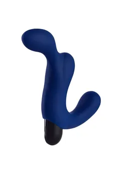 Fun Factori Duke stimulator prostate, silikon, plava, 12 cm