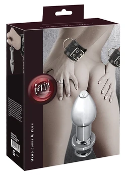 Fetish set za prisilnu (lisice, analna čaura)