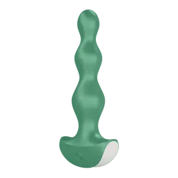 Analni vibracioni stimulator Satisfier Lolli plug 2, zelena, u hermetički zatvorenoj kesi