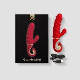 Gvibe Gcandi Mini-uvijeni vibrator sa klitorisnim stimulatorom, 19k3. 5 cm