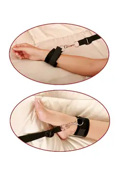 Pipedream Bed bindings Restraint Kit: manžetne i remenice za strastvene igre