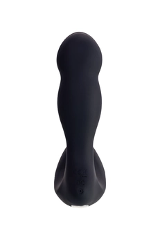 Vibracioni stimulator prostate sa Erotist Mounto daljinskim upravljačem, silikon, crni, 13,2 cm