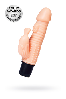 Realistični vibrator TOIFA a-Tois fand, TPE, telesni, 17,5 cm