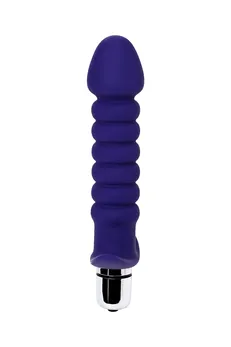 Analni vibrator stvari-trbušnjaci, ljubičasta, silikon, 14 cm