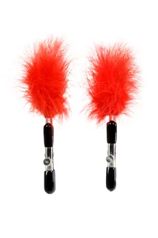 Stezaljke za bradavice Toifa Theatre, metal, crvena