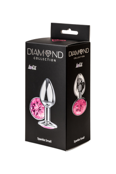 Diamond Pink Sparkle Small Analni čep
