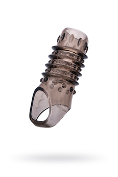 Toifa Klover mlaznica, za povećanje veličine, TPE, Crna prozirna, 10,5 cm