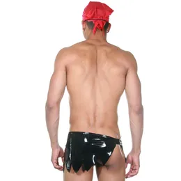 Pirat muško odelo 3v1 crno-crveno