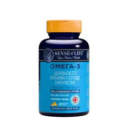 BAD Omega-3 Sense of Life za zdravlje celog tela, 60 kom