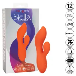 Stella Likuid Silicone Dual Teaser Vibrator