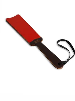 Paddle crvena tvrda od prave kože, drveta i HDF premaza venge boje