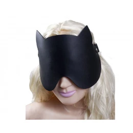 Mačka sitabella maska zatvorena crna koža