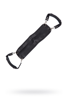 Romfun Doggie Stile kaiš za zaključavanje je crn